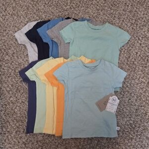 Honest Baby Organic Cotton Tee Shirt Bundle Lot Of 10